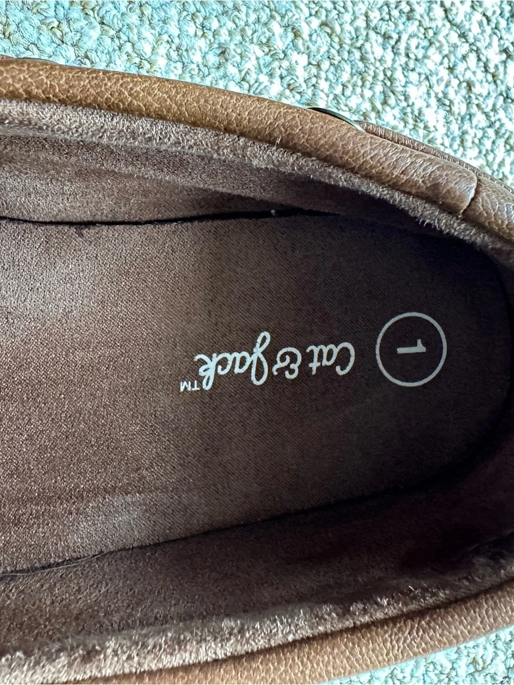Cat & Jack Boy Brown Boat Shoes